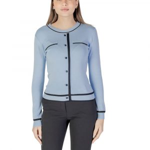 Morgan De Toi Blaues Viskose-Sweatshirt