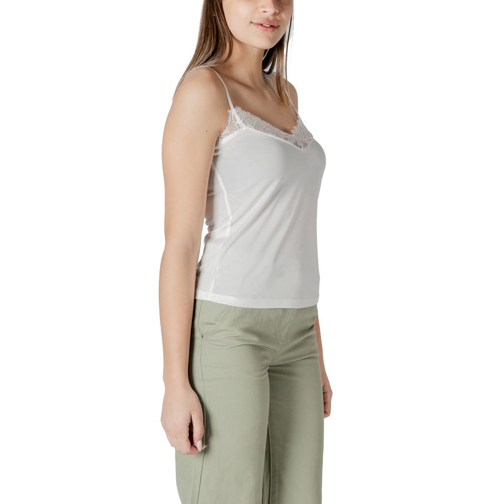 Morgan De Toi Weißes Modal-Tank-Top – Bild 3