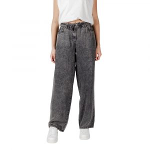 Only Schwarze Lyocell-Hose