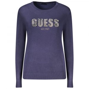 Guess Jeans Blauer Viskose Pullover für Frauen