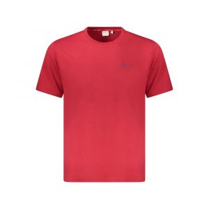 Pepe Jeans Rotes Baumwolle Männer T-Shirt