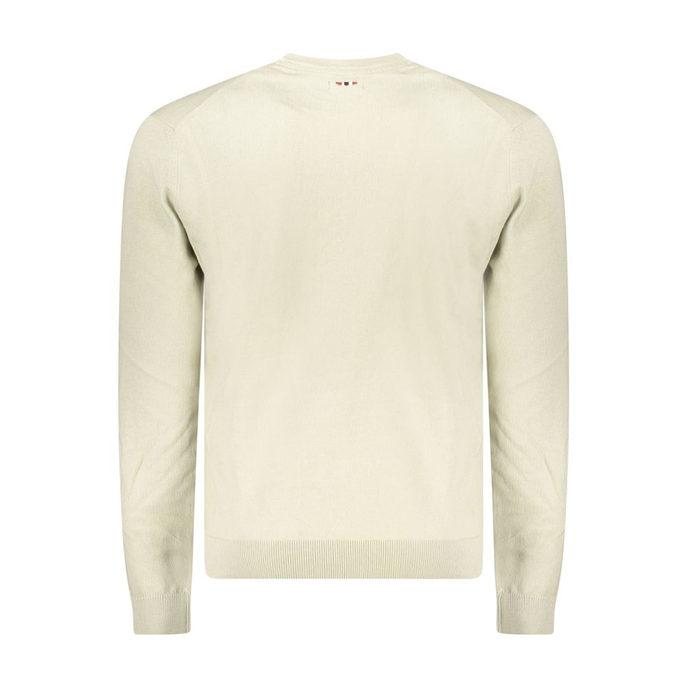 Napapijri Beige Baumwolle Männer Pullover – Bild 2