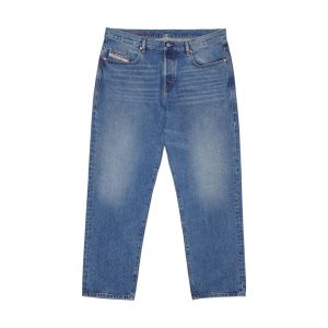 Diesel Relaxed Fit Jeans aus blauer Baumwolle