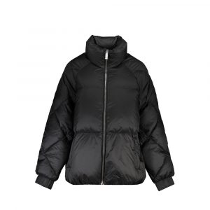 Tommy Hilfiger Schwarze Polyesterjacken &amp