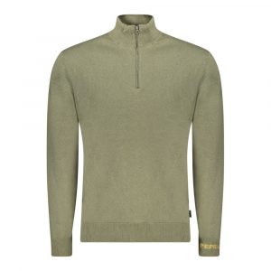 Pepe Jeans GrĂŒner Baumwollpullover