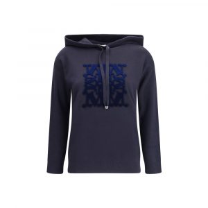 Max Mara Schwarzer Woll-Sweatshirt
