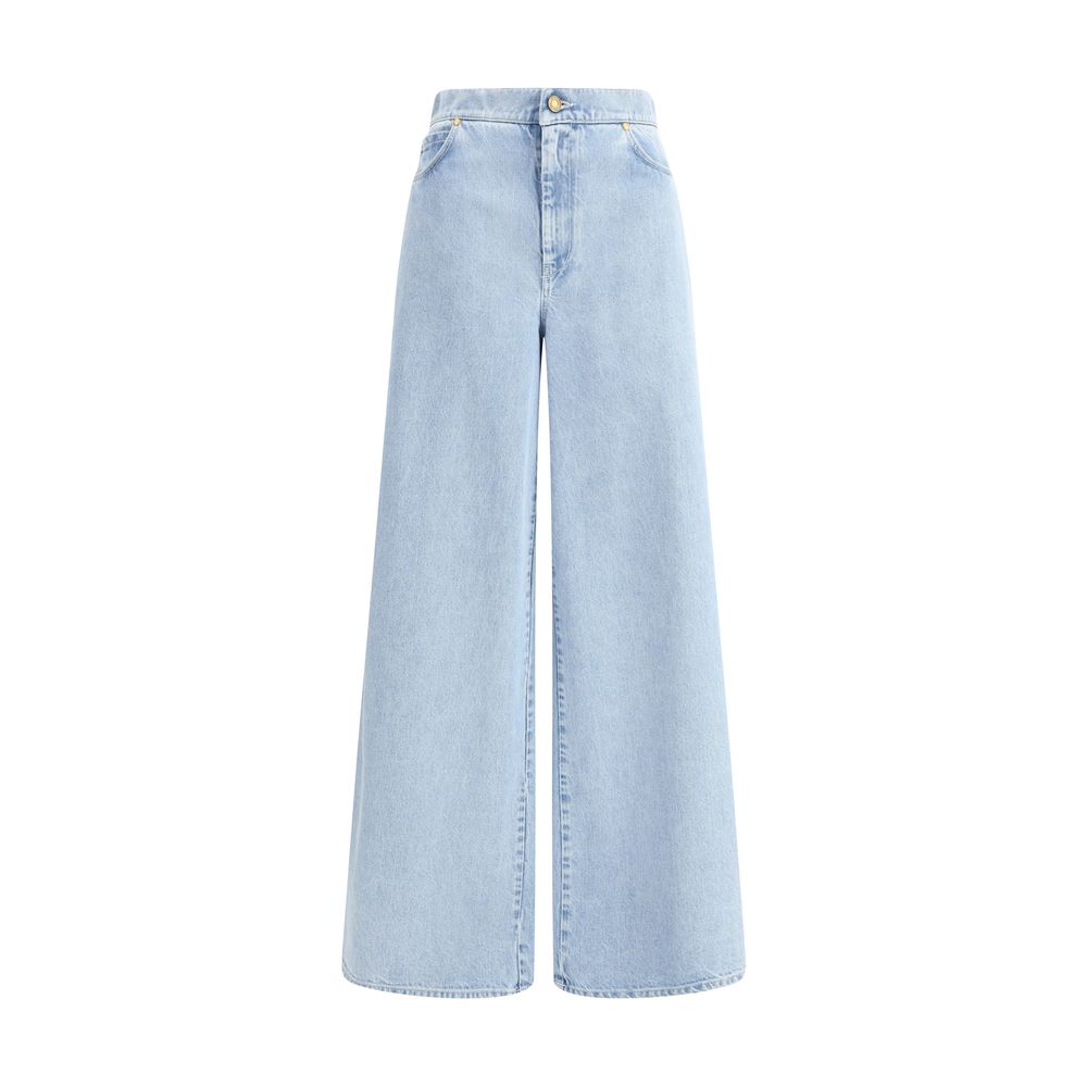 Max Mara Hellblaue Baumwolljeans aus Denim
