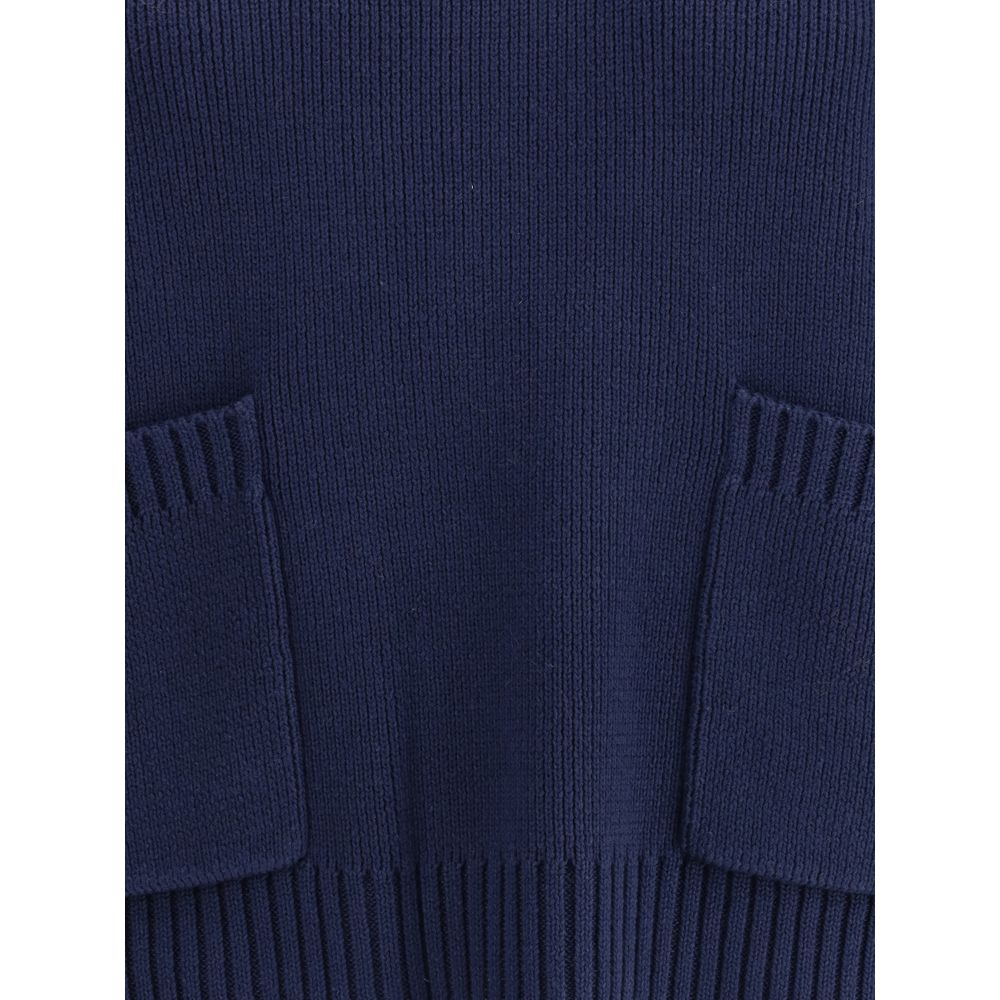 Max Mara Baumwoll-Sweatshirt in Blau – Bild 3
