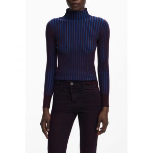 Desigual Brauner Polyester Pullover für Frauen