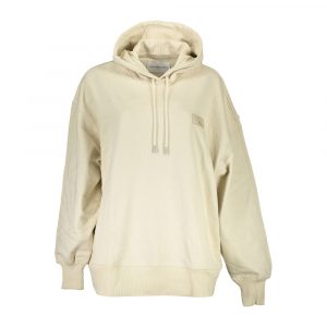 Calvin Klein Beigefarbenes Baumwoll-Sweatshirt