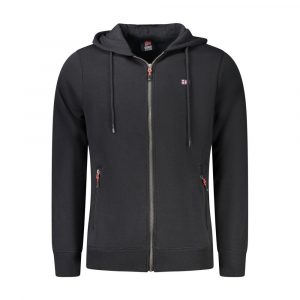 Norway 1963 Schwarzer Baumwoll-Sweatshirt