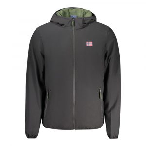 Norway 1963 Schwarze Polyester-Herrenjacke