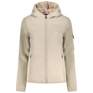 Norway 1963 Beige Polyester-Jacke für Damen