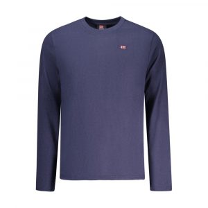 Norway 1963 Blaues Herren T-Shirt aus Baumwolle