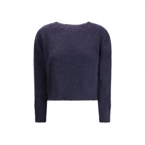 Max Mara Blauer Polyamid-Sweater