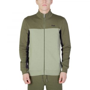 Fila GrĂŒner Baumwoll-Sweatshirt