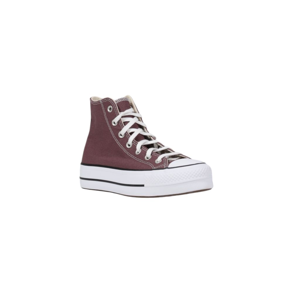 Converse Lila Stoff-Plateau-Sneaker – Bild 2