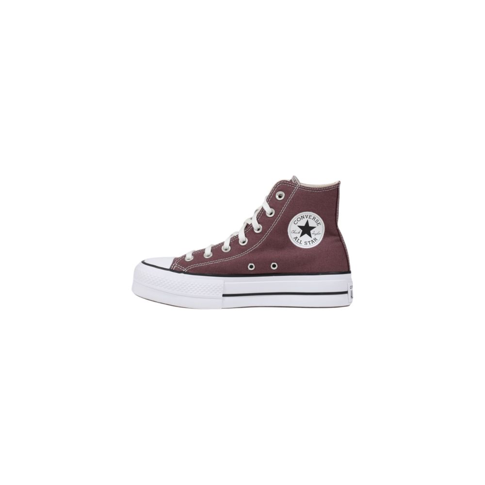 Converse Lila Stoff-Plateau-Sneaker – Bild 3
