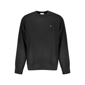 Calvin Klein Schwarzer Baumwollpullover