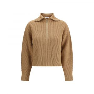 Max Mara Brauner Woll-Sweatshirt