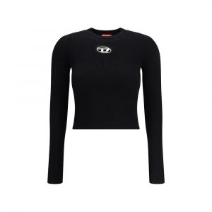 Diesel Schwarzes Viskose-Shirt