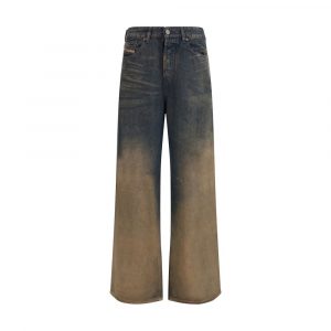 Diesel Blaue Lyocell-Jeans mit Relaxed Fit
