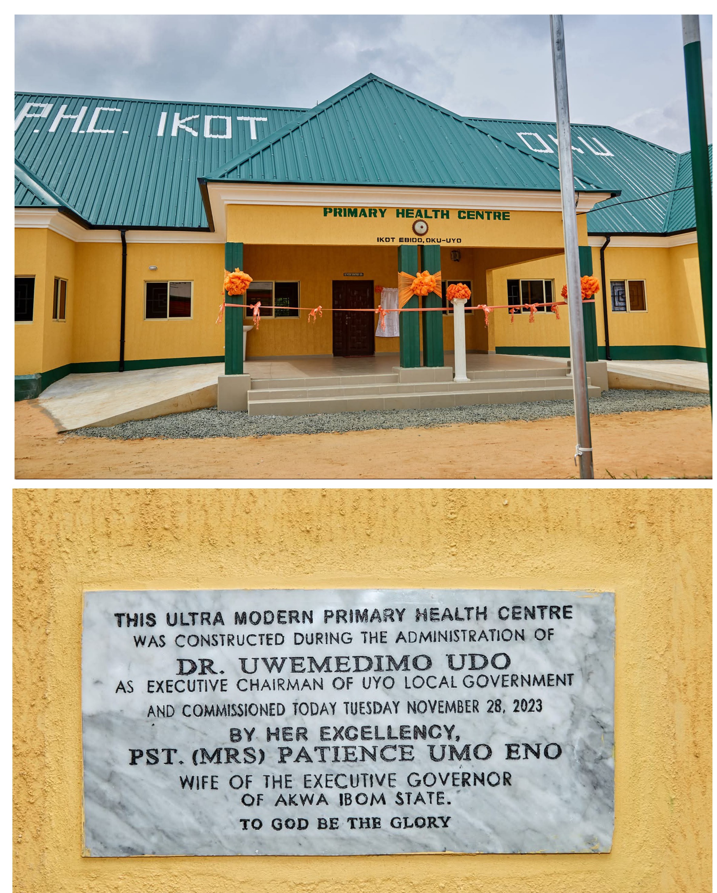 Primary Health Centre at Ikot Ebido Oku