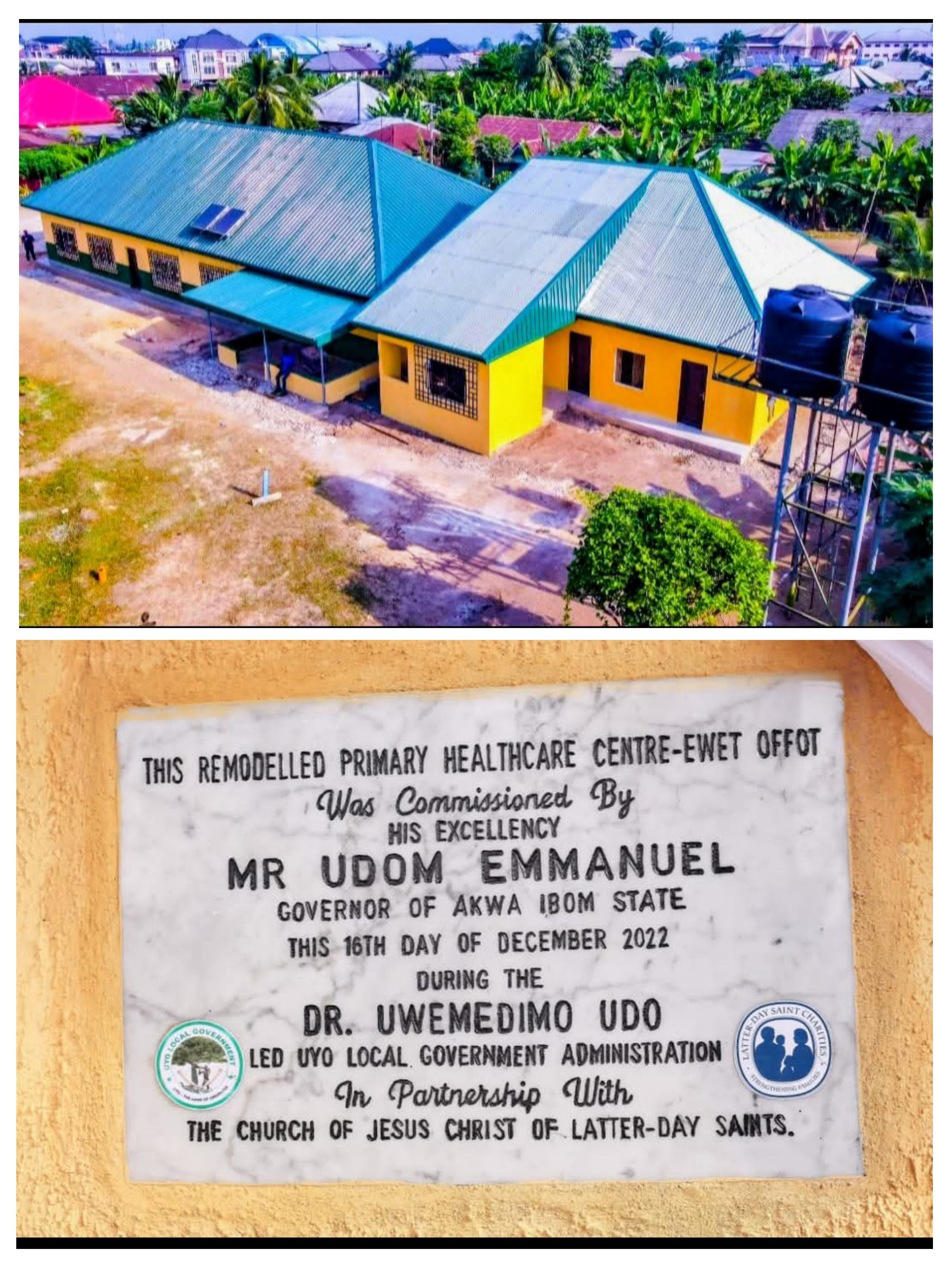 Primary Health Centre, Ewet Offot, Uyo