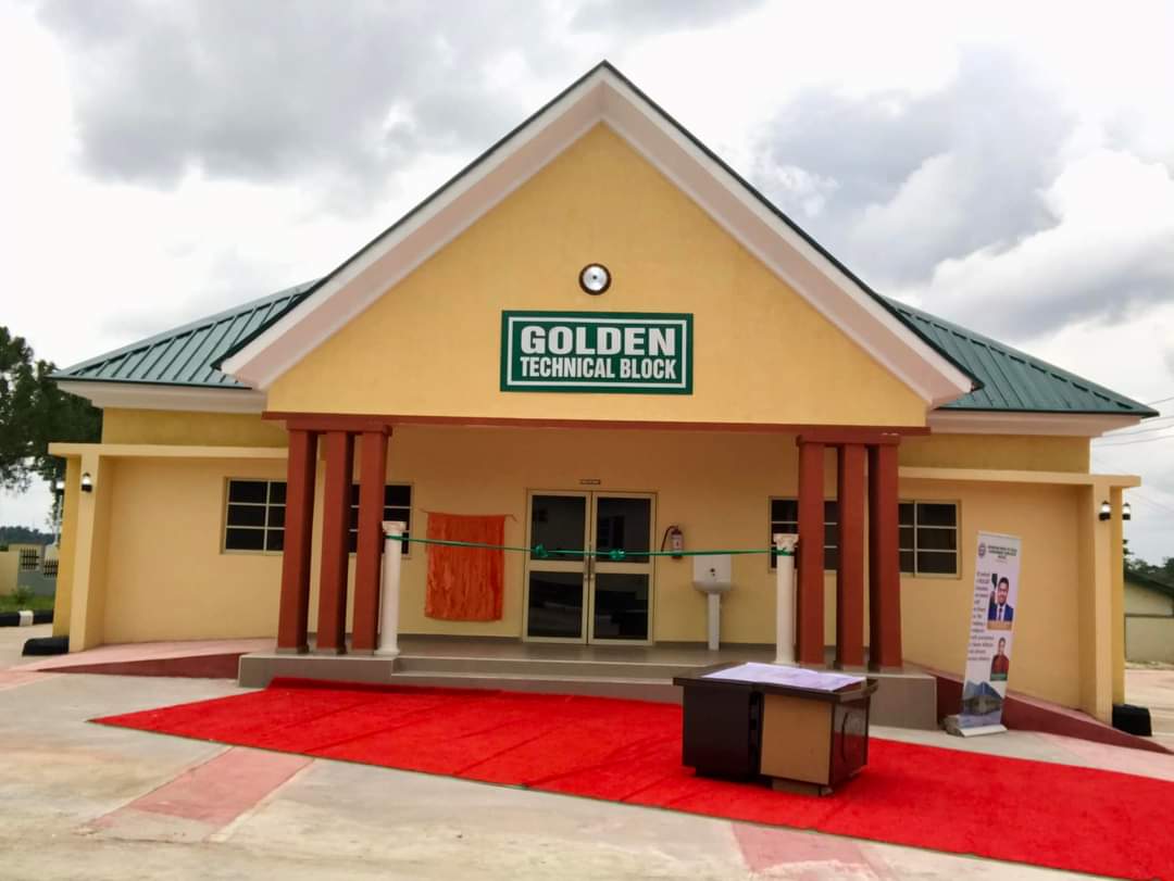 Golden Technical Block