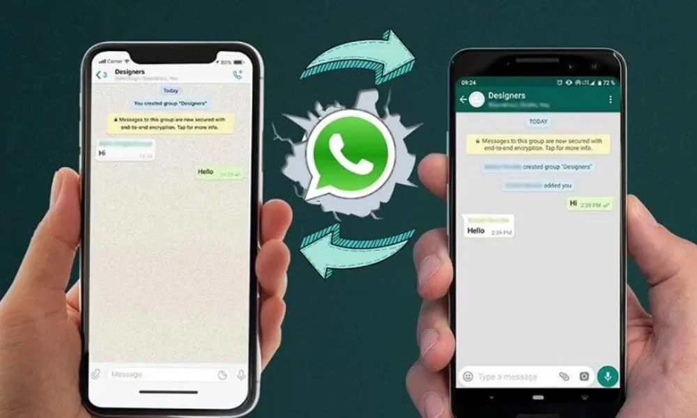 Move WhatsApp chats from Android to iPhone