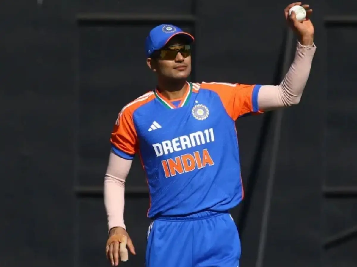 Shubman Gill During Practice Session