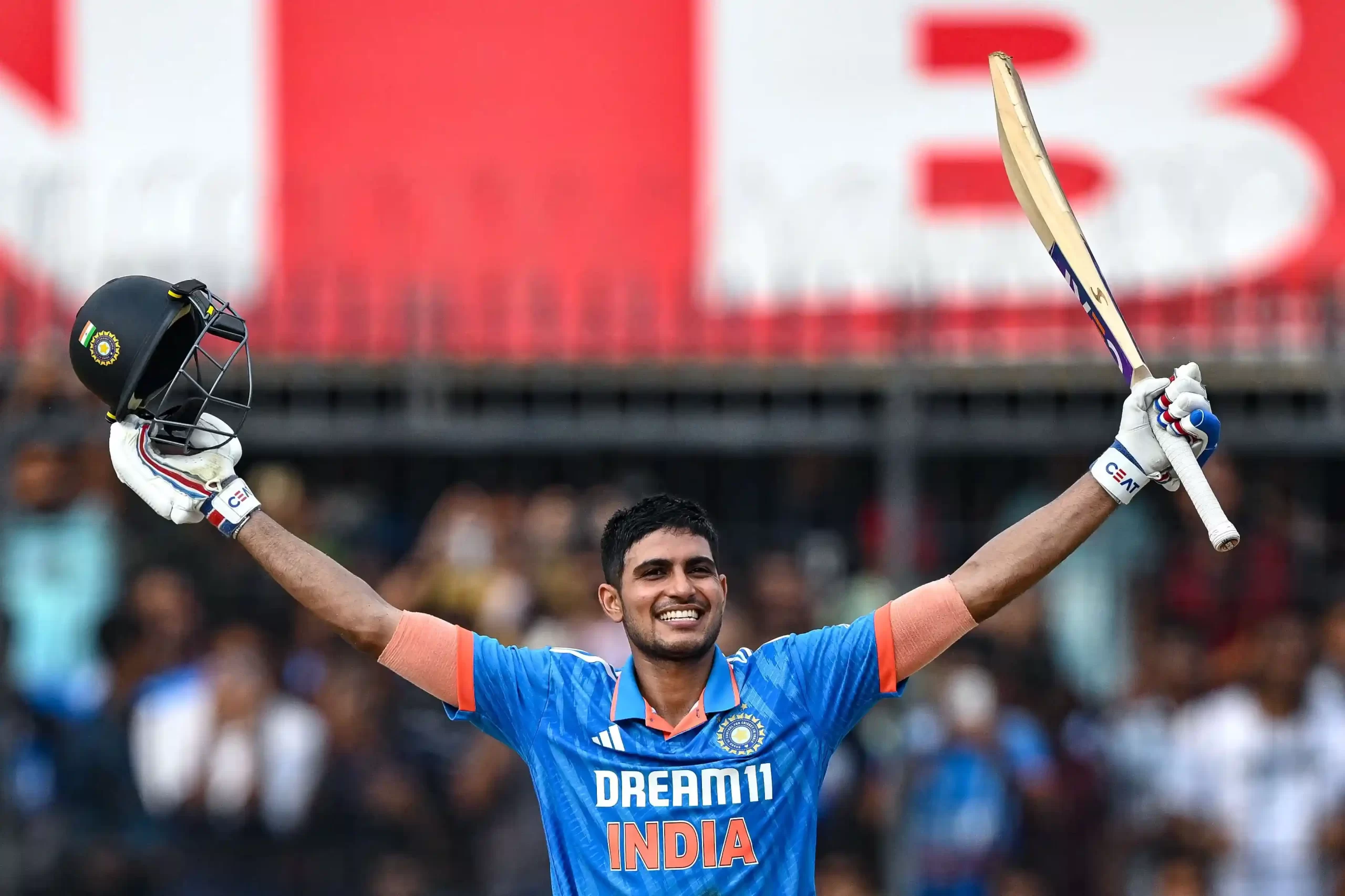 Shubman Gill Celebrates Century