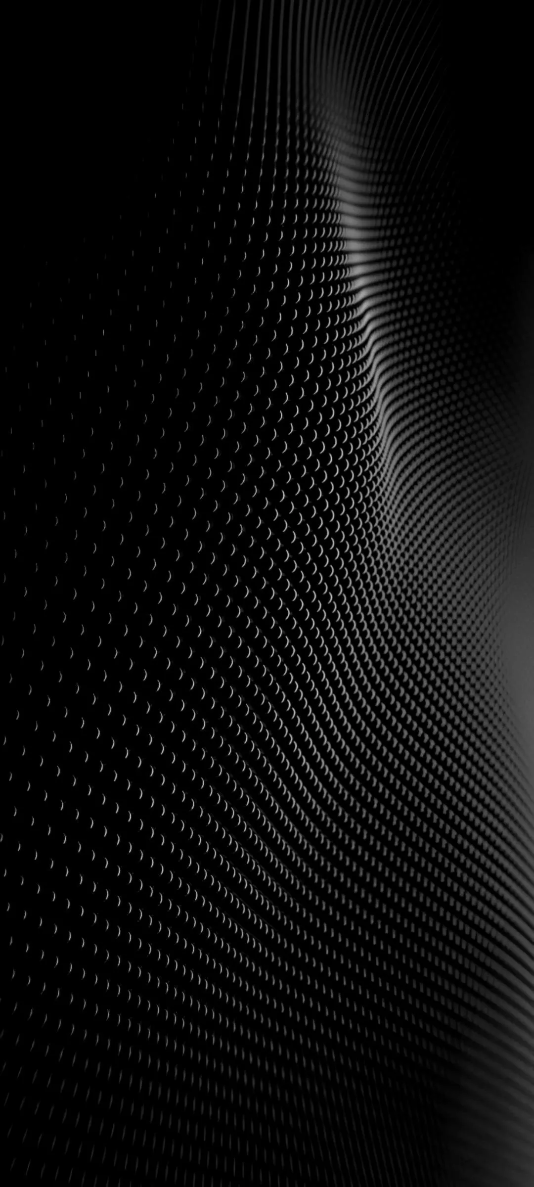Black Metallic Texture with Subtle Lines Wallpaper