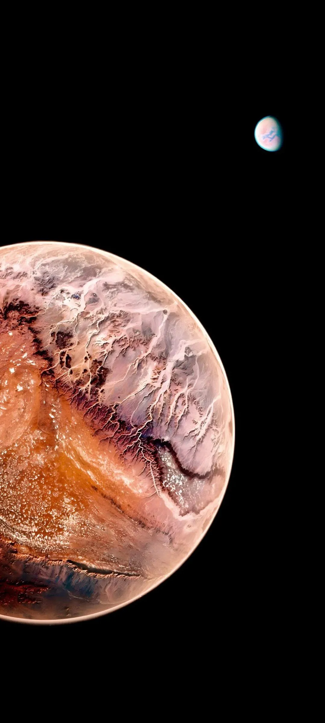 Breathtaking Planet View Captured Beyond the Horizon