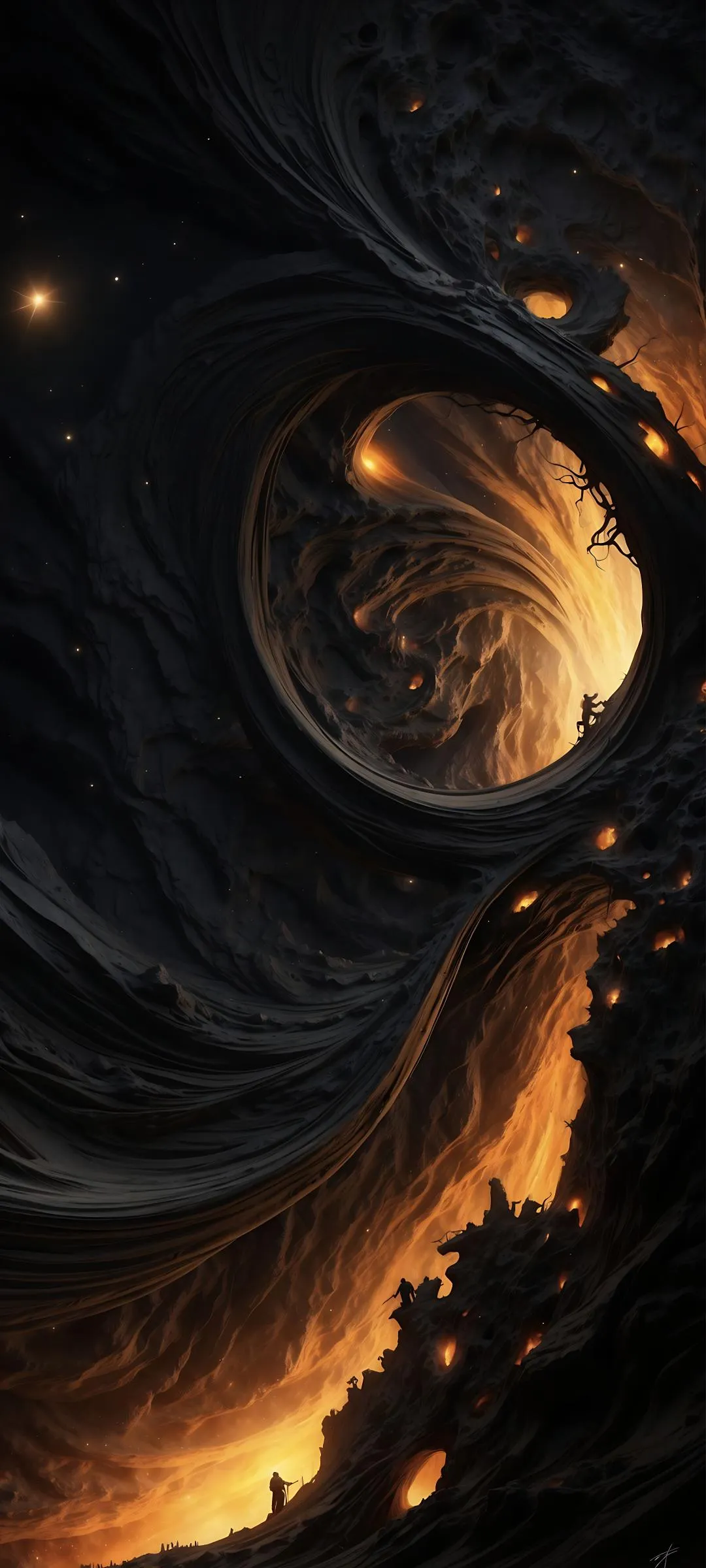 Cosmic Planet Explosion Digital Space Artwork Wallpaper