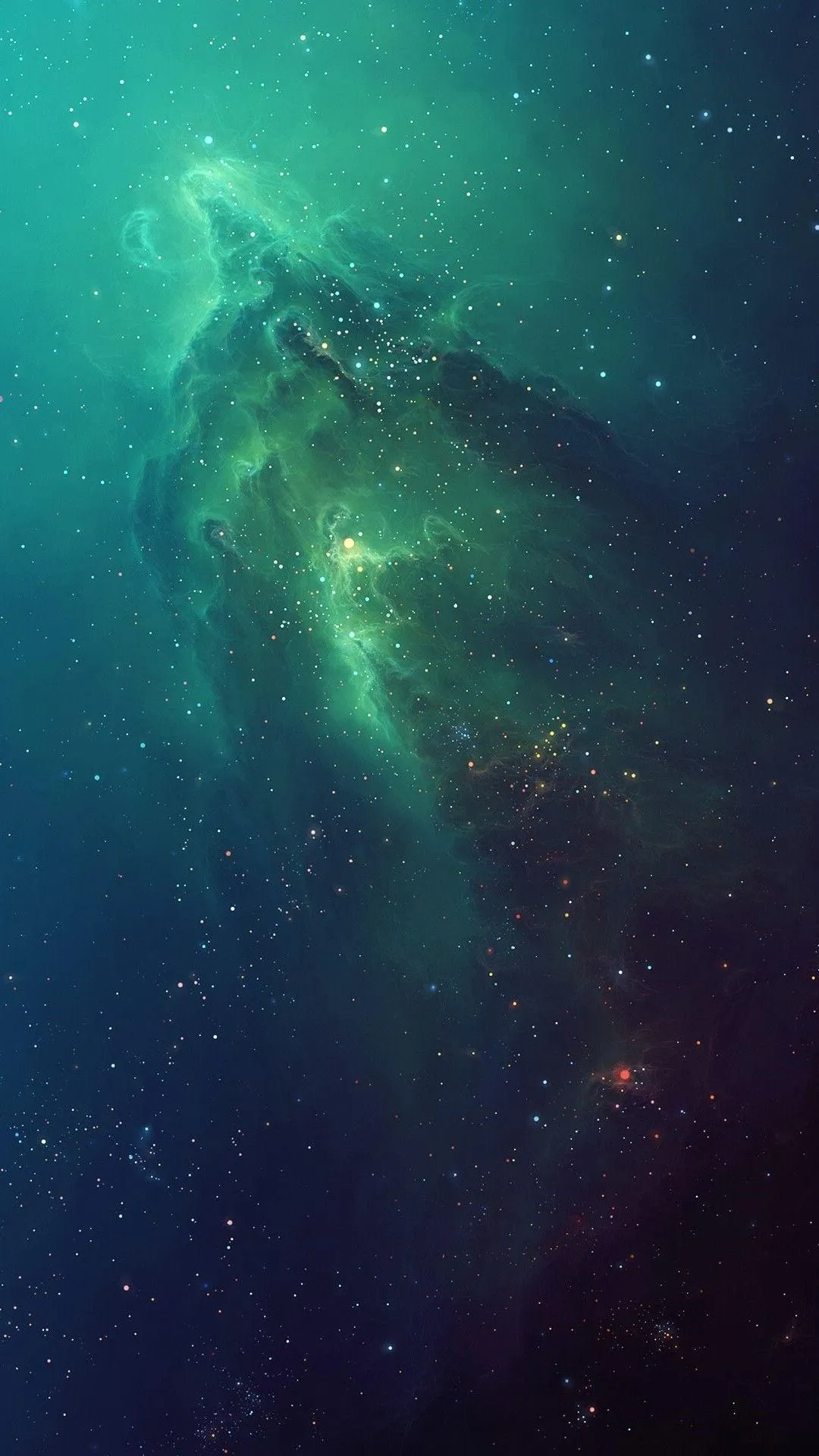 Deep Space Galaxy Stars and Nebula Mobile Art Wallpaper
