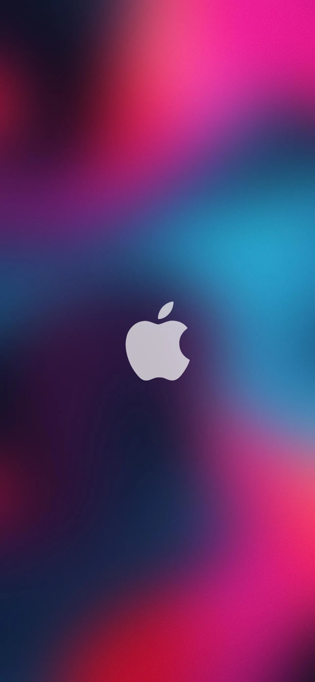 Gradient Pink and Blue Apple Style Background Wallpaper
