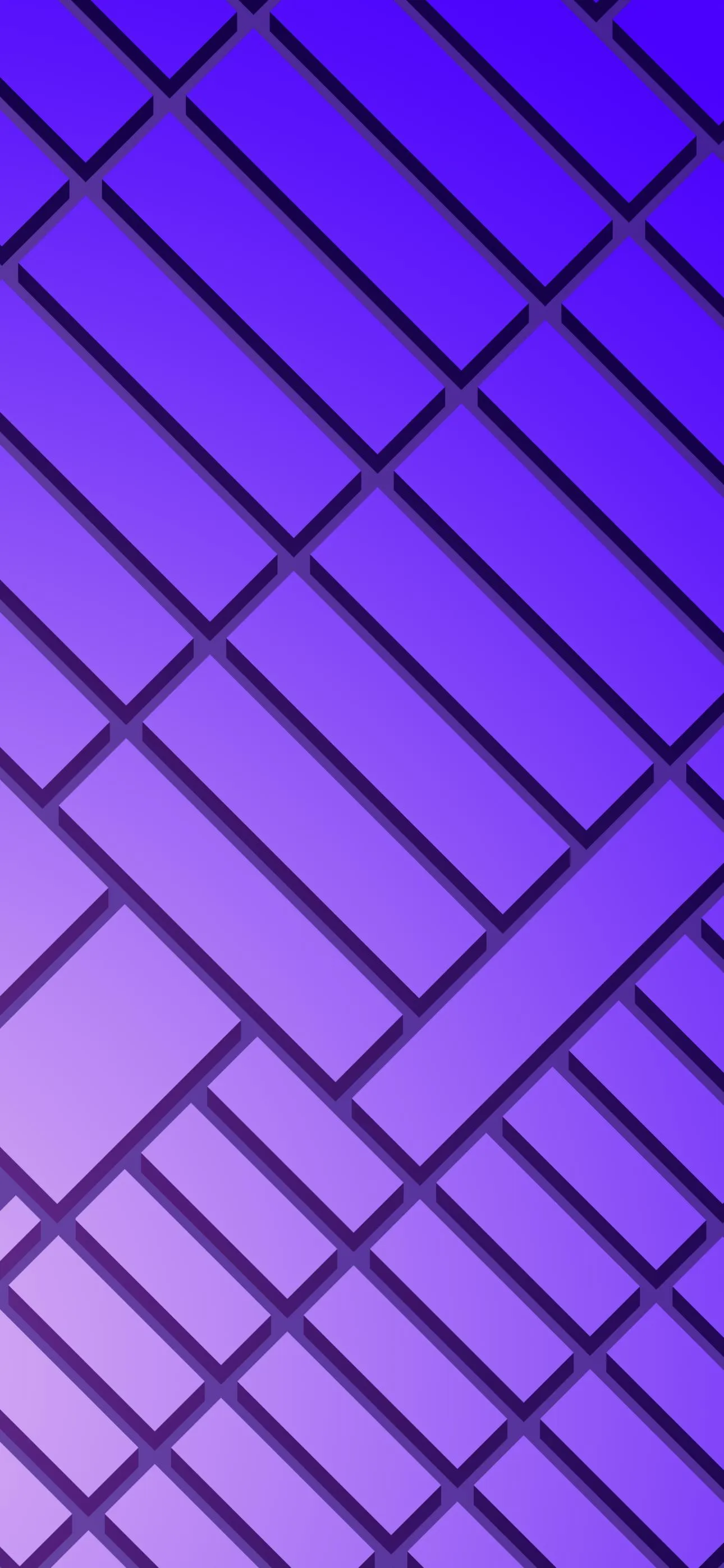 Purple Geometric Pattern with Gradient Background Wallpaper
