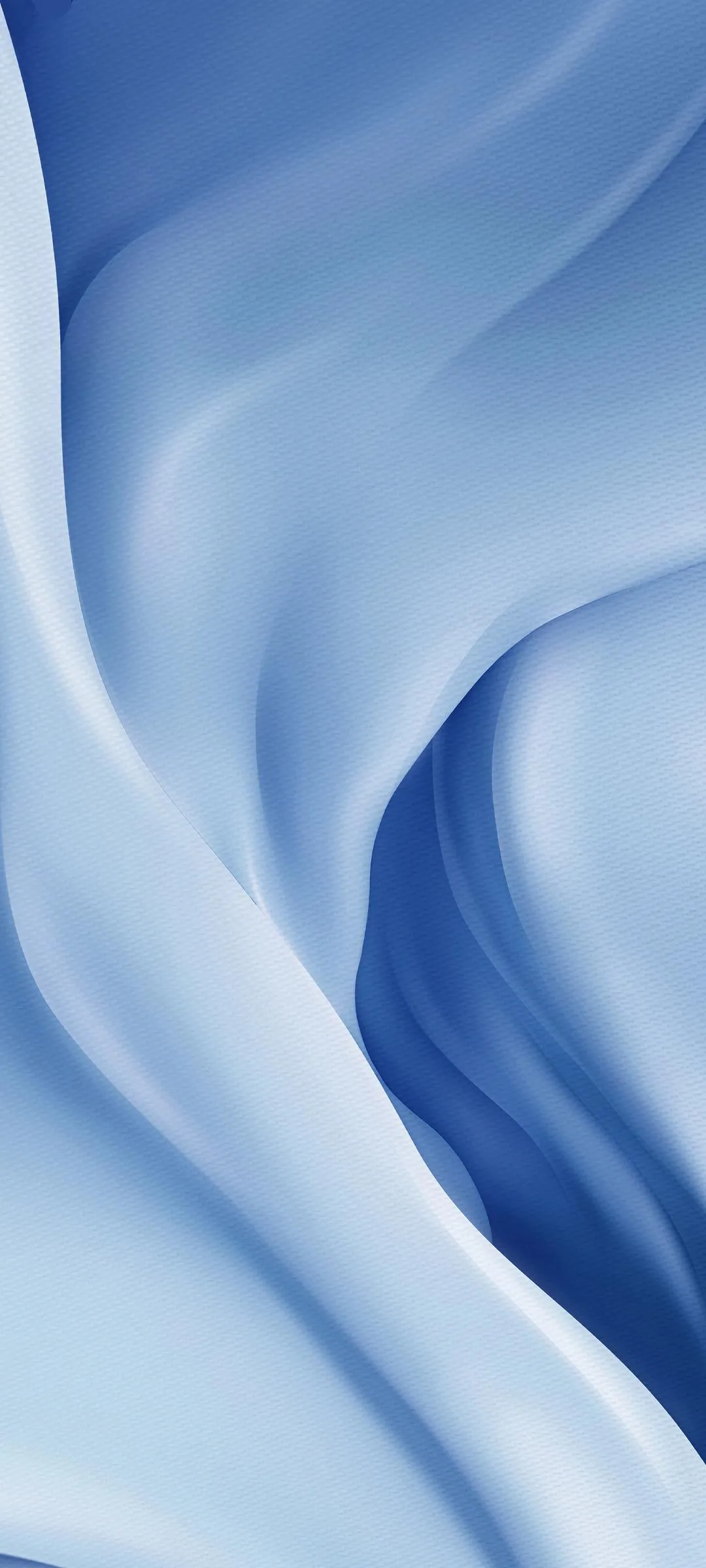 Smooth Blue Abstract Minimal Fluid Background Wallpaper