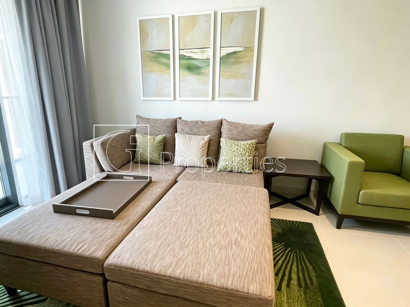 Fully Furnished | High Floor | Rented - 5