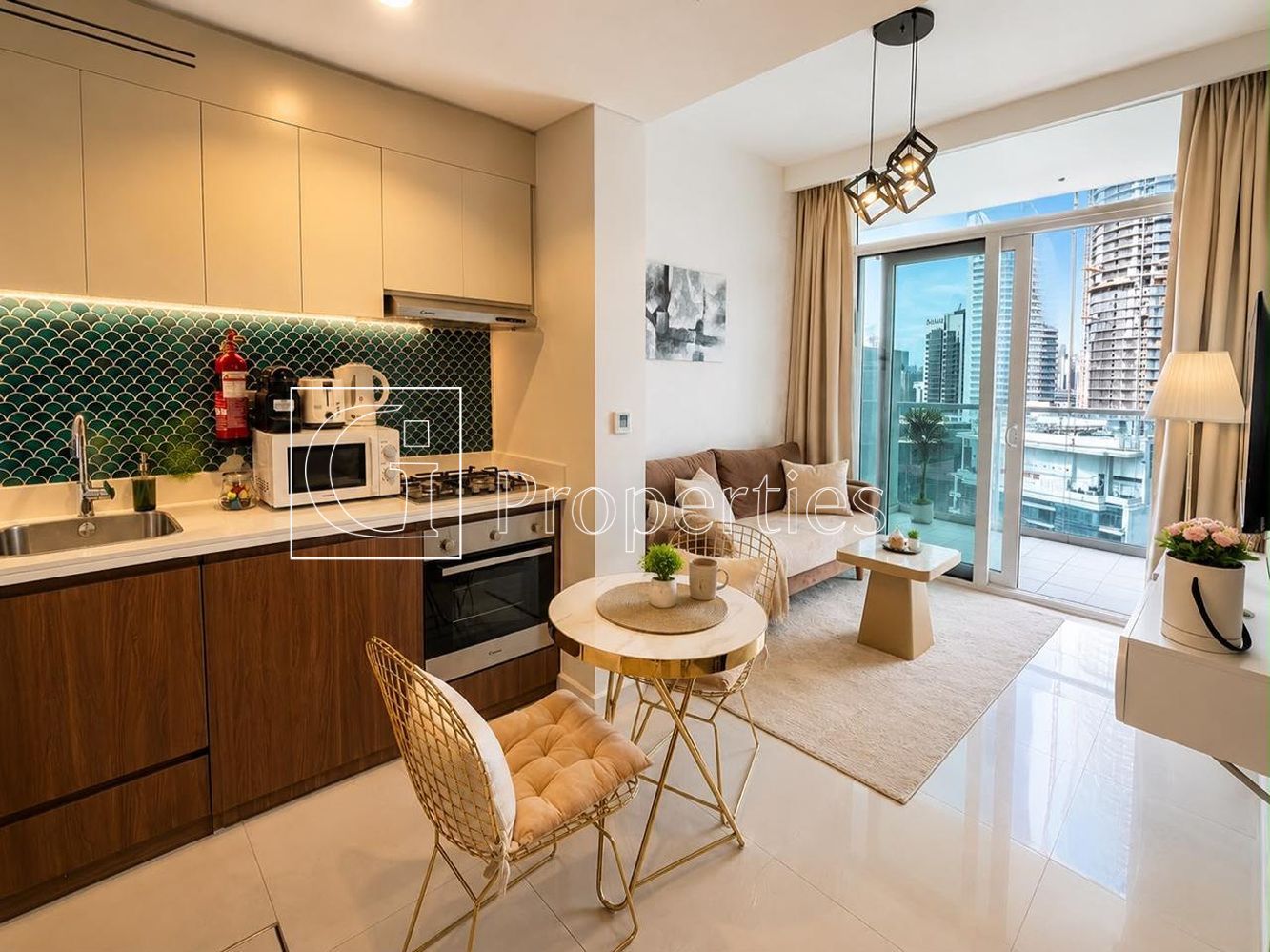 Stylish 1BR | Fully Furnished | Burj Khalifa view - 1