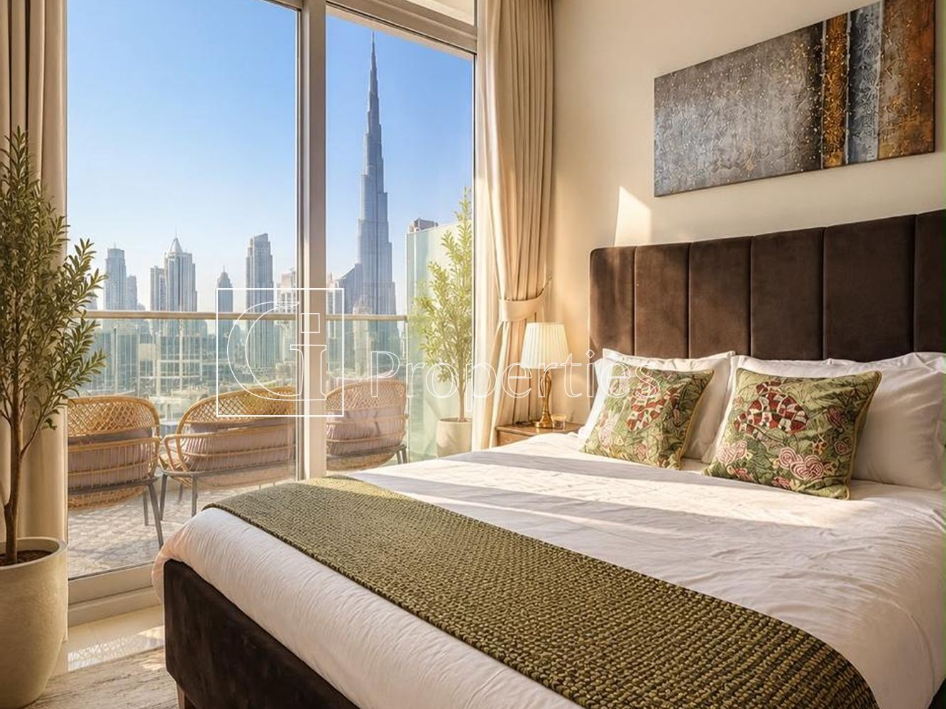 Stylish 1BR | Fully Furnished | Burj Khalifa view - 5