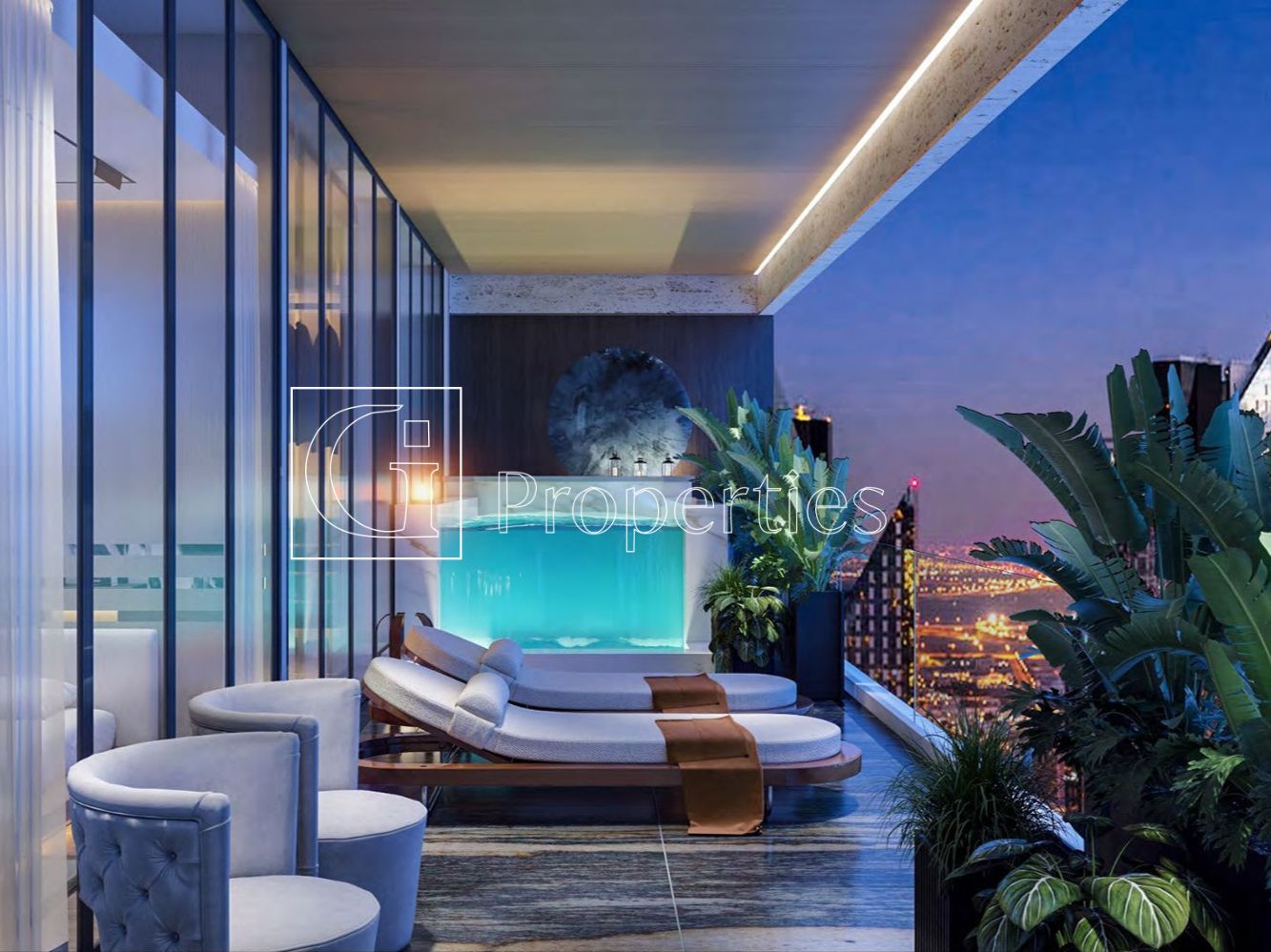 Luxury 1BR | Private Pool | Large Layout - 10