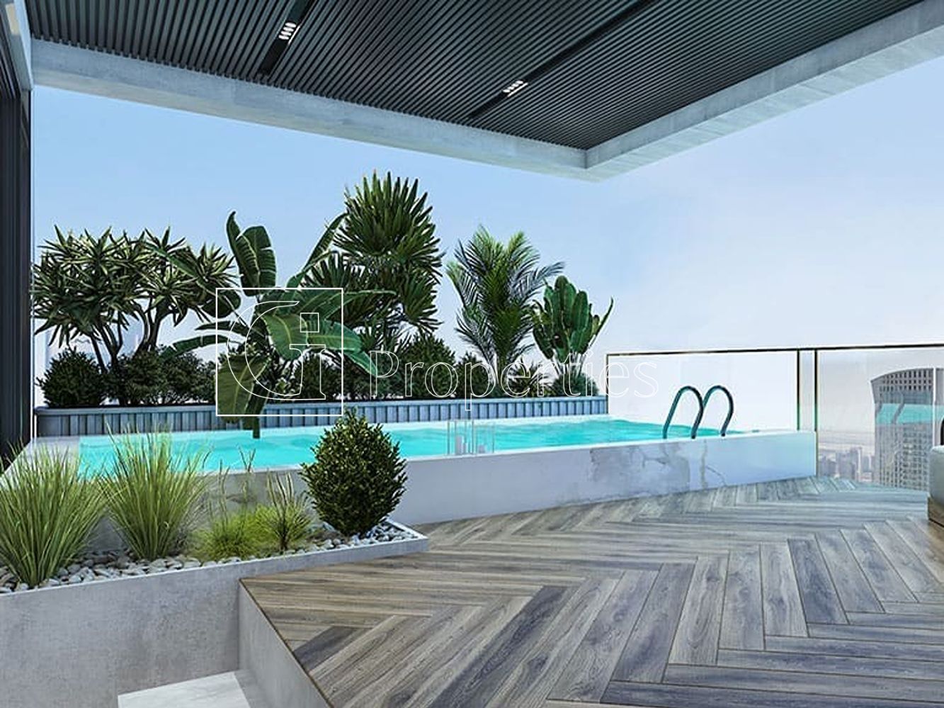 Luxury 1BR | Private Pool | Large Layout - 11