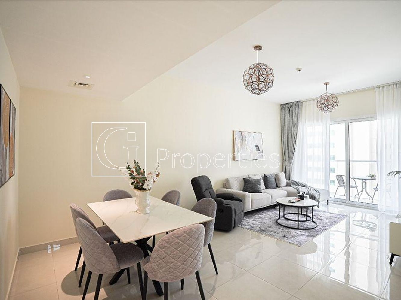 Furnished | Vacant | Canal View | High Floor - 1