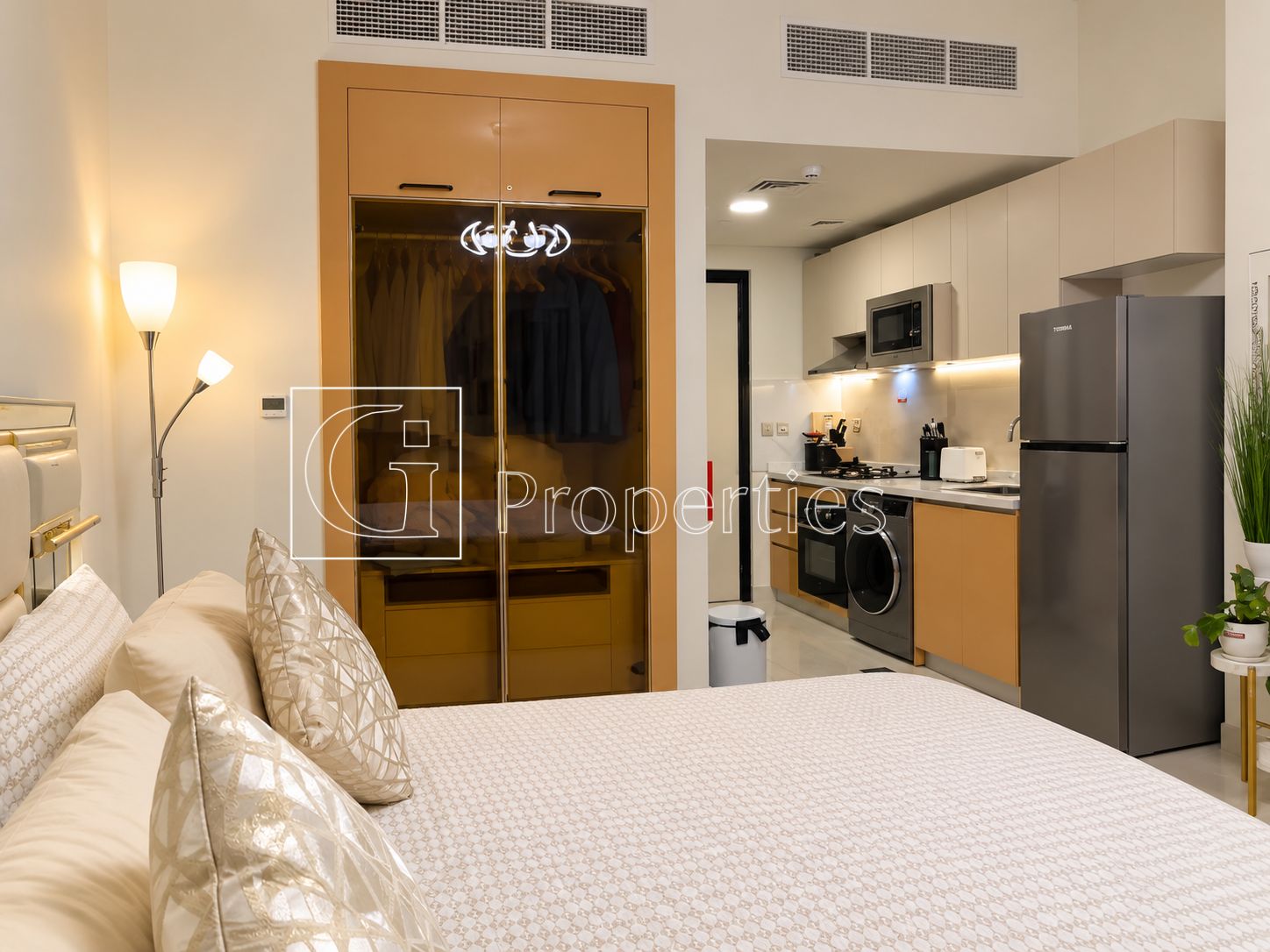 Furnished | Miracle Garden View | High Floor - 1