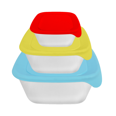 Classic square box set 3 pieces Multi-Color