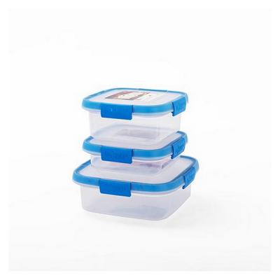 Hyginec Set 3 pcs Square Clear And Blue