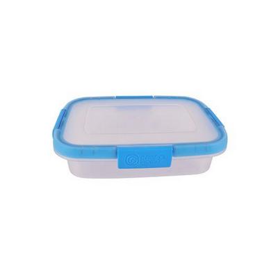 Hygenic Food Container Rectangle 0.2 Liter Clear And Gray
