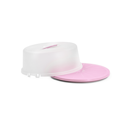 Cake Box BeigeCafe And Clear